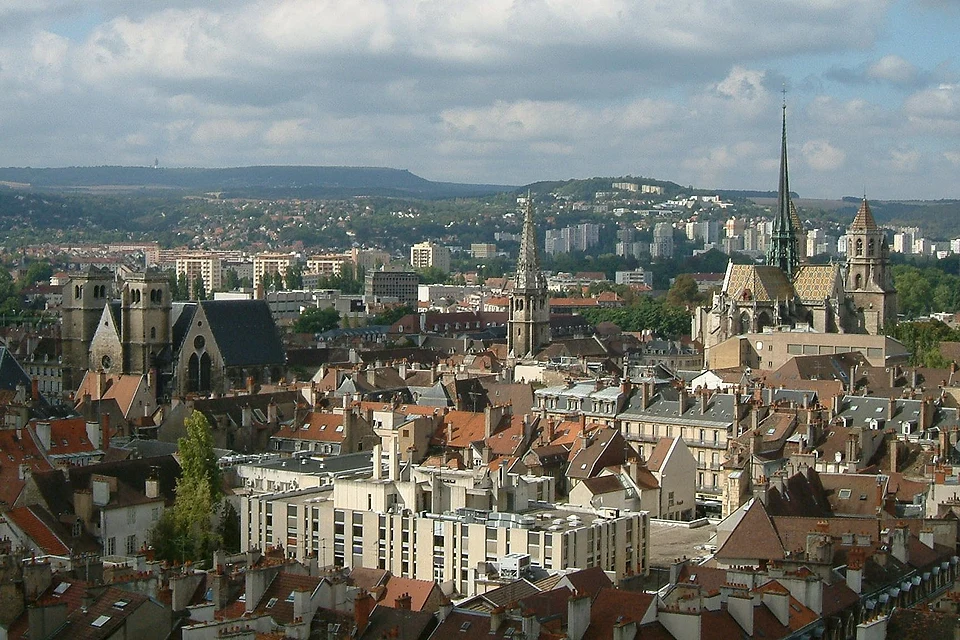 Panorama de Dijon et de ses églises